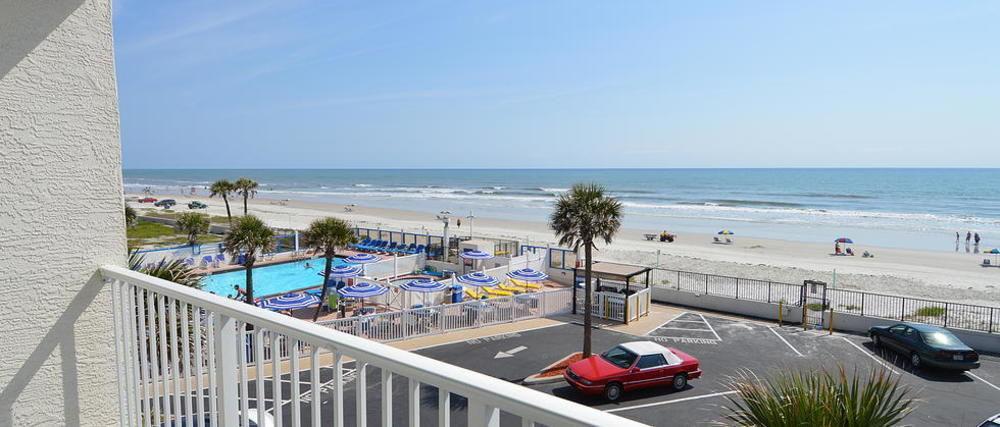 Catalina Beach Club Daytona Beach Aparthotel Exteriör bild